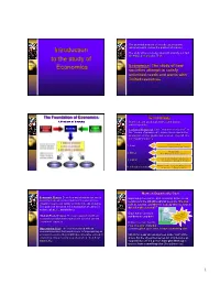 Introduction to Economics