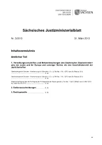 Sächsisches Justizministerialblatt