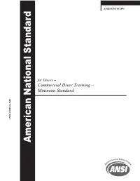 Ansi/Acde 01-2009