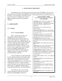 Final ULP PEIS 3: Affected Environment