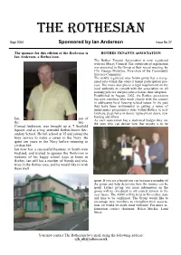 Sponsored by Ian Anderson Issue No 27