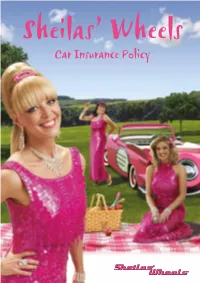 Booklet (As Updated by Any Amendments to It That We Have Provided You With), Your Schedule and Certificate of Motor Insurance