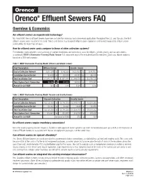 Orenco® Effluent Sewers FAQ Overview & Economics