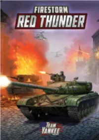 Red Thunder Firestorm Rules