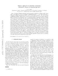 Arxiv:1707.00609V2 [Quant-Ph] 3 Oct 2018