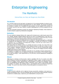 EE Manifesto