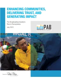 Enhancing Communities, Delivering Trust, and Generating Impact