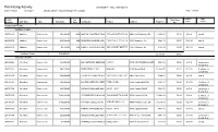 Permitting Activity 01/01/2018 Thru 10/14/2018 Date of Report: 10/15/2018 L-BUILD ONLY - Grouped by Type Then Subtype Page 1 of 295