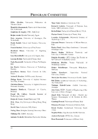 Program Committee