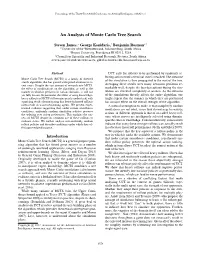 An Analysis of Monte Carlo Tree Search