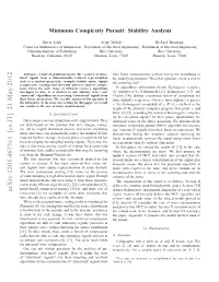 Minimum Complexity Pursuit: Stability Analysis