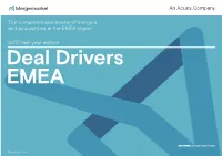 The Comprehensive Review of Mergers and Acquisitions in the EMEA Region