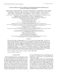 A Lyman Break Galaxy in the Epoch of Reionization from Hubble Space Telescope Grism Spectroscopy