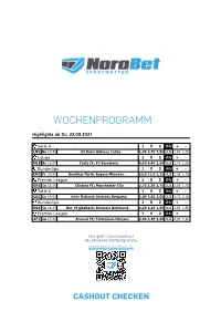 Wochenprogramm