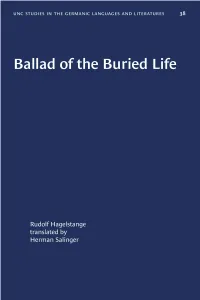 Ballad of the Buried Life