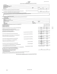 REVISED This Form Has Been Modified Pursuant to the Time
