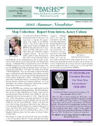 2015 Summer Newsletter