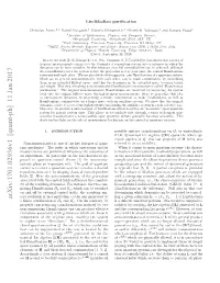 Arxiv:1701.02936V1 [Quant-Ph]