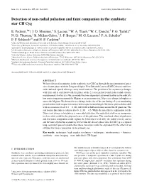 Detection of Non-Radial Pulsation and Faint Companion in the Symbiotic Star CH Cyg