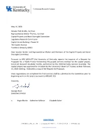 Notice of Intent to Use Public-Private Partnership (P3) Delivery