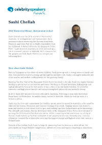 Sashi Cheliah