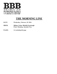 The Morning Line