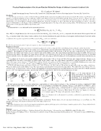 Practical Implementation of the Stream Function Method for Design of Arbitrary-Geometry Gradient Coils