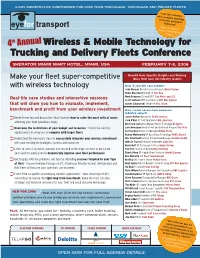 Wireless & Mobile Technology for Trucking and Delivery Fleets