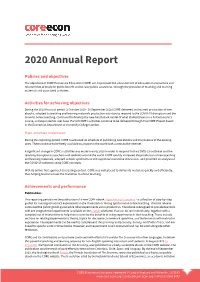 2020 Annual Report