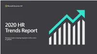 Dynamics 365 HR – Trends Report 2020