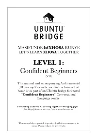 Xhosa-Level-1V12-A5manual-2019