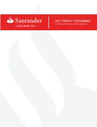 2017 PROXY STATEMENT for Annual Meeting of Stockholders