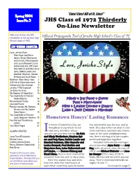 Spring 2004 Newsletter