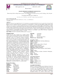 9/03/13 Revised On: 16/04/13 Approved for Publication: 06/05/13