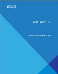 Starteam 17.0