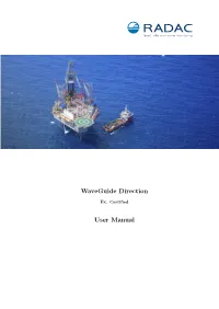 Waveguide Direction User Manual