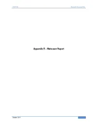 Appendix E Metocean Report