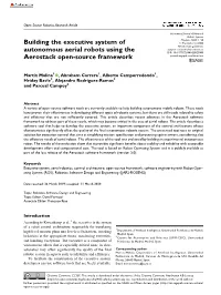 Building the Executive System of Autonomous Aerial Robots Using The