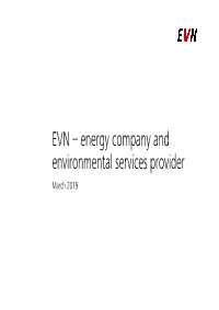 Company Presentation March 2019