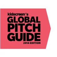 Global Pitch Guide 2014 Edition