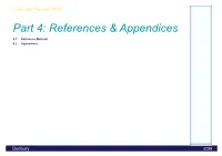 Part 4: References & Appendices