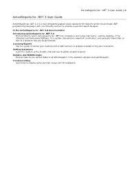 Activereports for .NET 3 User Guide