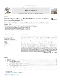 Our Evolving Understanding of Aeolian Bedforms, Based on Observation Of