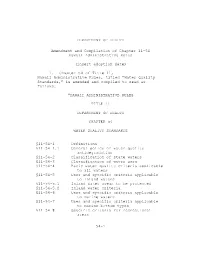 "Hawaii Administrative Rules