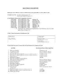 Eeo Public File Report