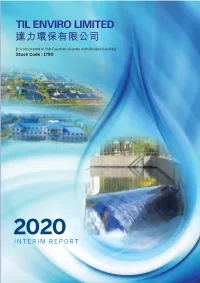 Interim Report 2020 3 Definitions