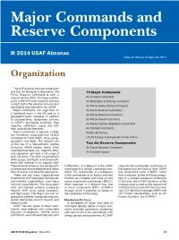 Major Commands and Reserve Components