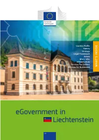 Egovernment in Liechtenstein