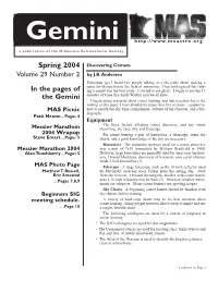 Gemini Spring 5.0.Qxd