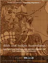 SIKH and INDIAN AUSTRALIANS Learning Sequence 1: the British